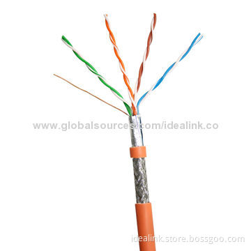 Cat5e SFTP LAN Cable with PVC/LSZH Jacket, 0.4mm Minimum Point ThicknessNew